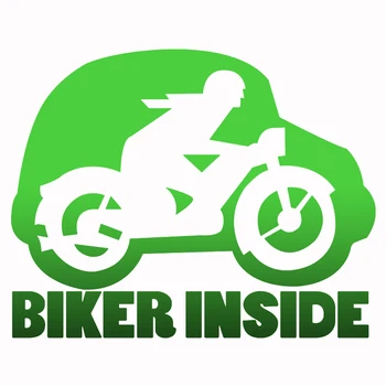 Dalga eller Saygı Bisikletçileri için Motosiklet Sticker Vinil Yansıtıcı Komik Sticker Otomatik 3D Motosiklet Çıkartması Araba Styling