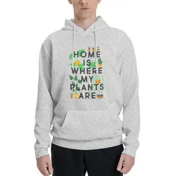 Ev Nerede Benim Bitkiler svetşört erkek giysileri anime giyim essentials hoodie