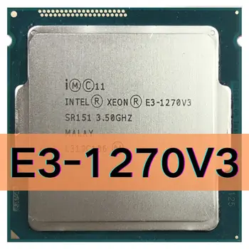 Intel Xeon E3-1270 v3 E3 1270 v3 E3 1270v3 3.5 GHz LGA1150 8 MB Dört Çekirdekli Sekiz İplik E3 1270 V3 CPU İşlemci SR151
