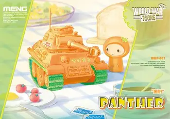 Meng Modeli Alman WWP - 007 Orta Tankı Panter (Q Edition) Karikatür Modeli, Pinky)