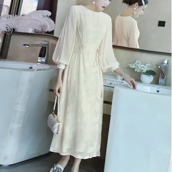 Modern çin elbisesi Qipao 2020 Yeni Varış Vietnam Geleneksel Elbise Kimono Elbise Vestido Cheongsam Elbise Oryantal Elbise 10172