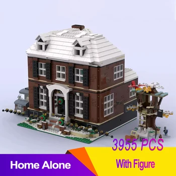 STOKTA 3955 adet 21330 Ev Tek Başına Ev Seti Modeli Yapı Taşları Tuğla Eğitici Oyuncaklar Çocuk Çocuklar İçin Noel Hediyeleri