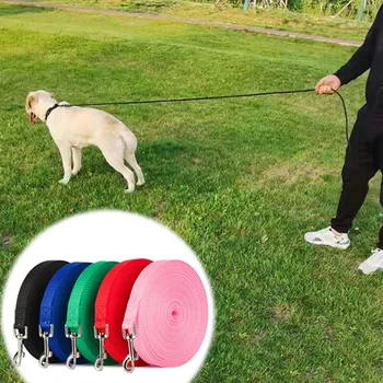Uzun Köpek Eğitim Tasma Takip Hattı Köpek İtaat Geri Çağırma Eğitim Çeviklik Kurşun 10m 20m 30m 50m Tasma Oyun Kampı Arka Bahçe