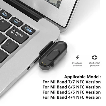 Şarj doku mi ni Cradle Şarj USB için Uygun Xiao mi mi bant 7 6 5 laptop taşınabilir güç kaynağı USB Şeritler USB Şarj Aksesuarları